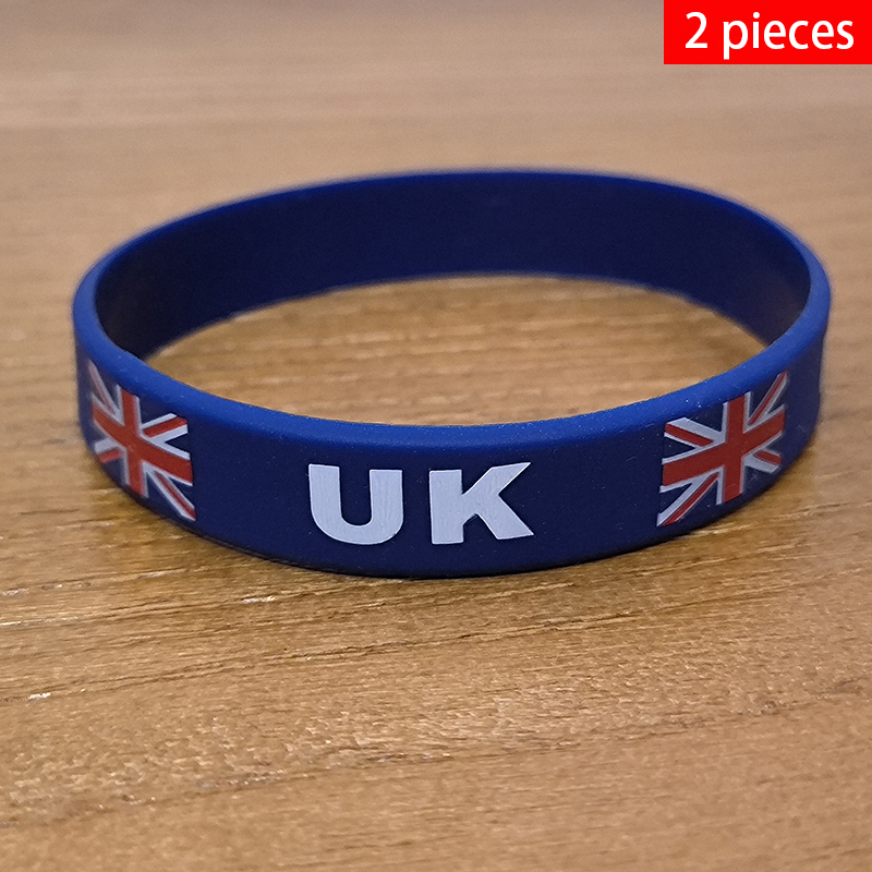 Men'S Accessories Uk - 영국 국기 손목 밴드 스포츠 실리콘