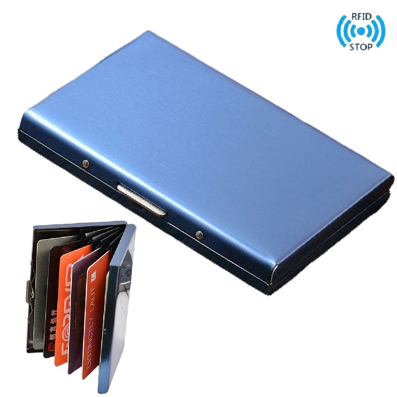 Card Case Minimalist - RFID 명함 홀더 카드 지갑 알루미늄