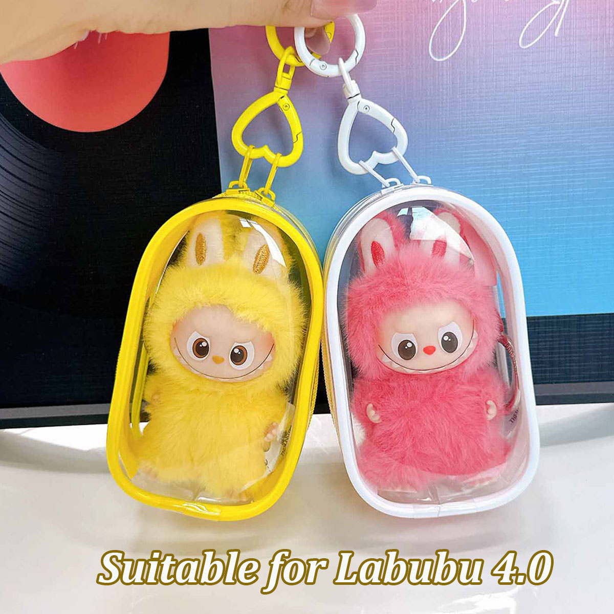 Men Accessories Organiser - 미니 라부부 보호 케이스 정리함 (10.5cm