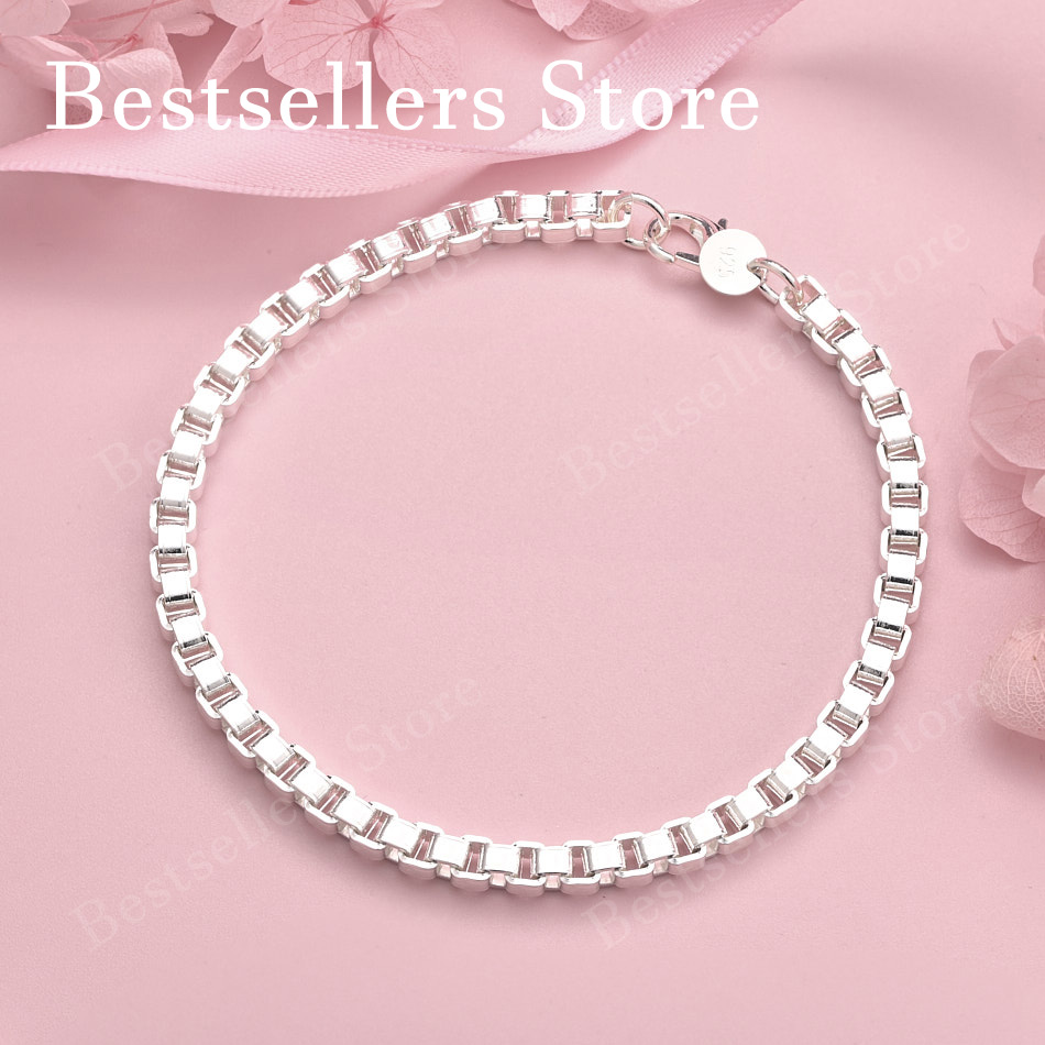 Men Accessories Chain And Bracelet - 남성과 여성을 위한 925 스털링 실버