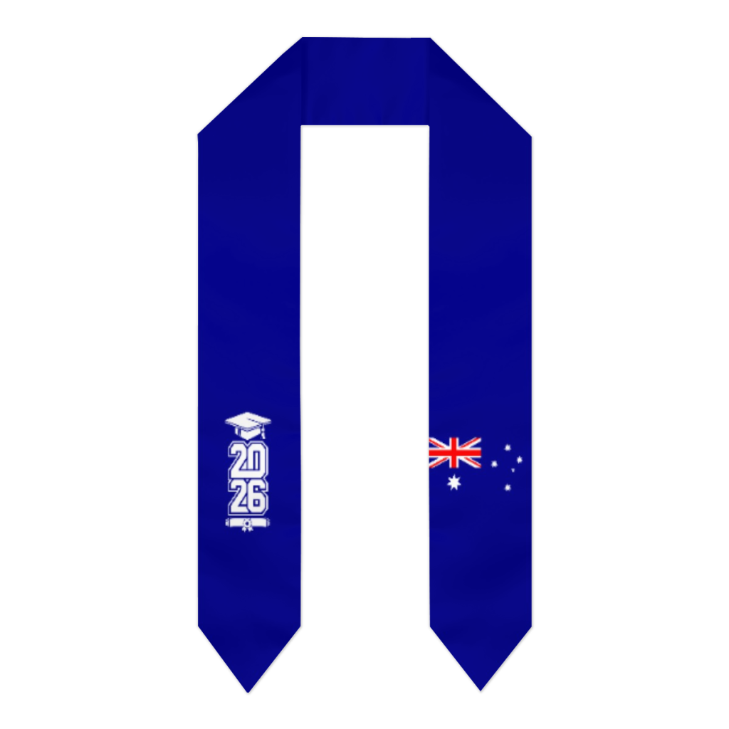 Men'S Accessories Australia - 2026년 졸업생용 호주 국기 스카프 졸업