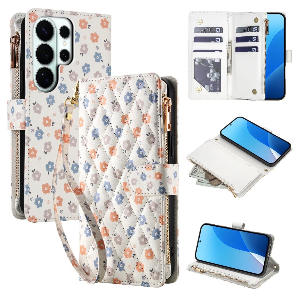 Phone Wallet Combo - 지퍼 카드 홀더 지갑 크로스바디 폰