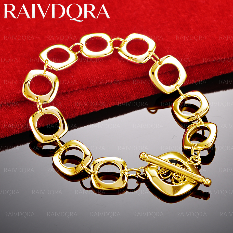 Men Accessories Chain And Bracelet - 여성과 남성을 위한 18K 골드 도금