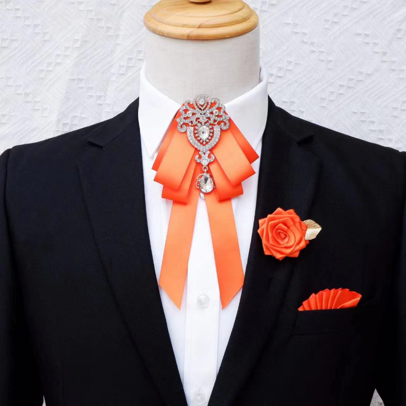 Men'S Accessories Uk - 럭셔리 라인스톤 영국 비즈니스 연회 웨딩