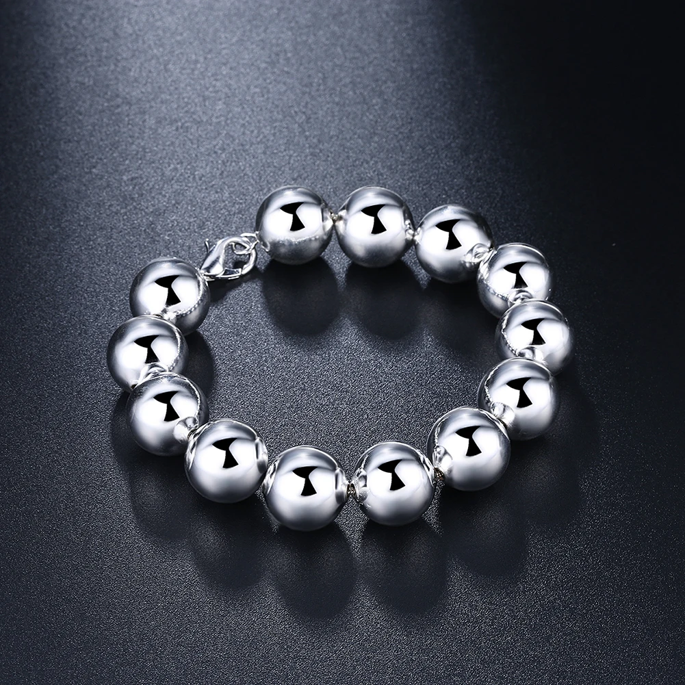 Men Accessories Chain And Bracelet - 925 스털링 실버 참 와일드 14MM