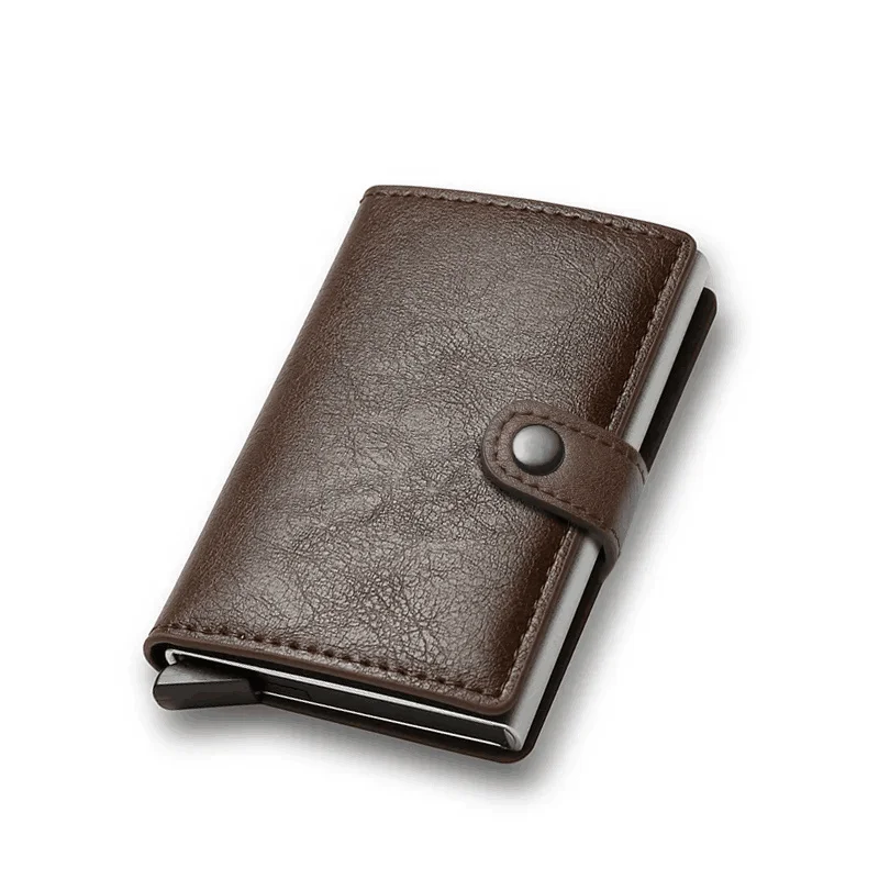 Card Case Minimalist - 안티 Rfid 은행 신용 카드 소지자