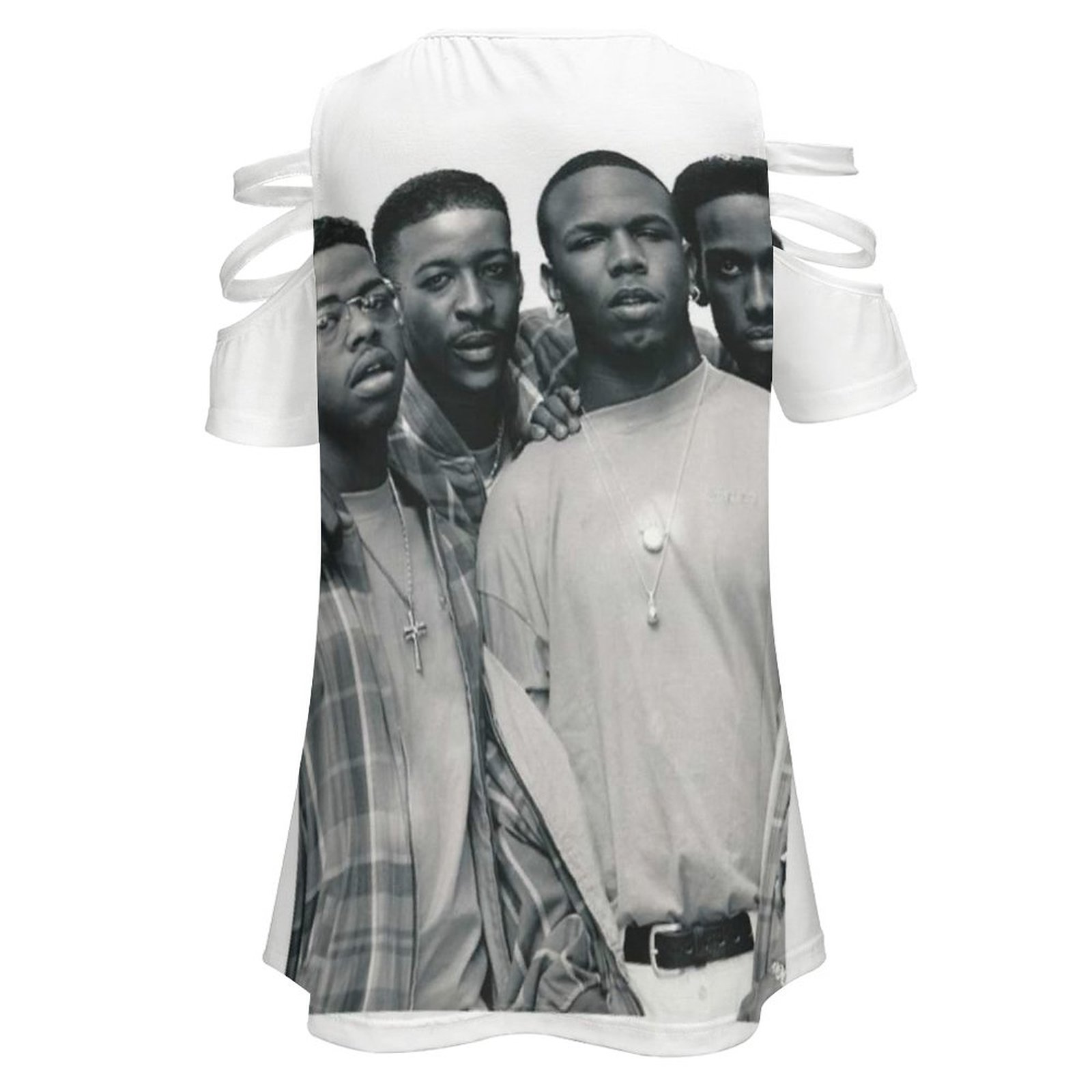 Boyz Ii 남성용 지퍼 오프 숄더 상의 반팔 셔츠, - Men'S Accessories In The 90S 리뷰 및 가격
