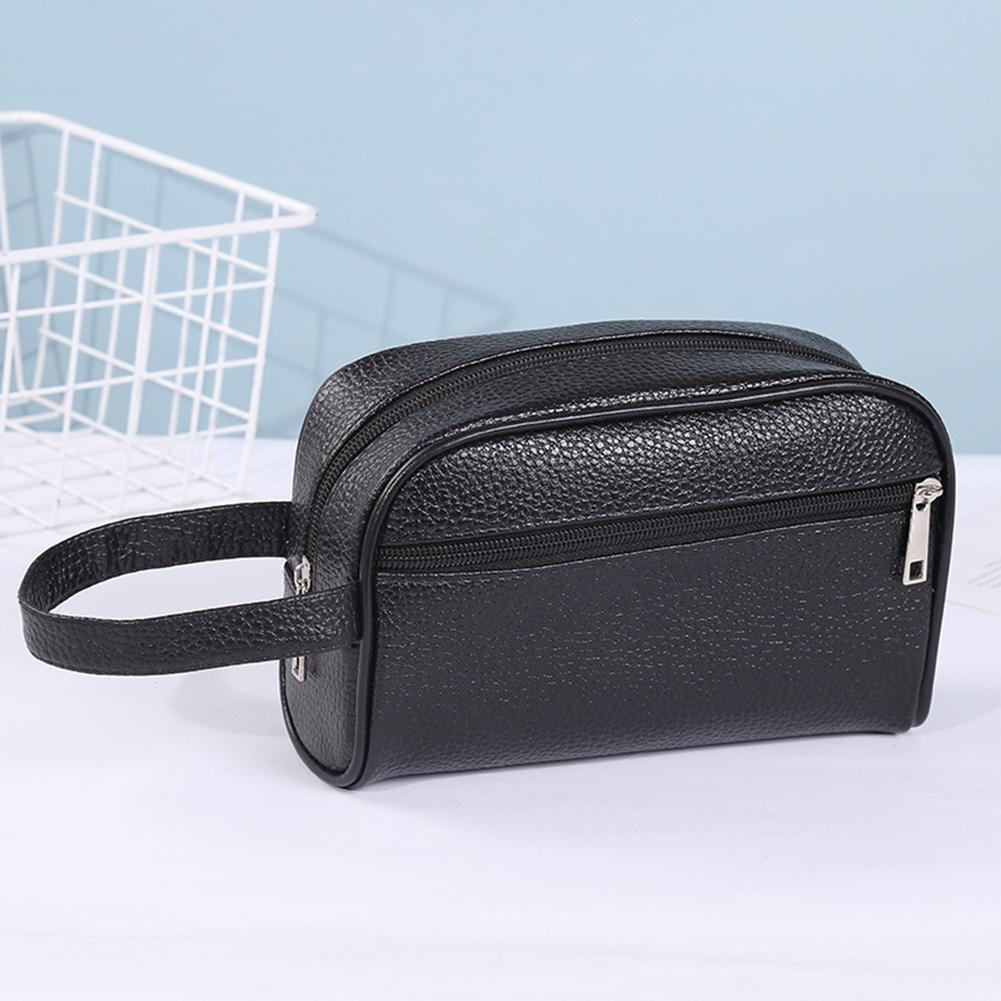 남성 비즈니스 여행 가방 빈티지 손목 가방 PU 가죽  - Men Accessories Organiser 리뷰 및 가격
