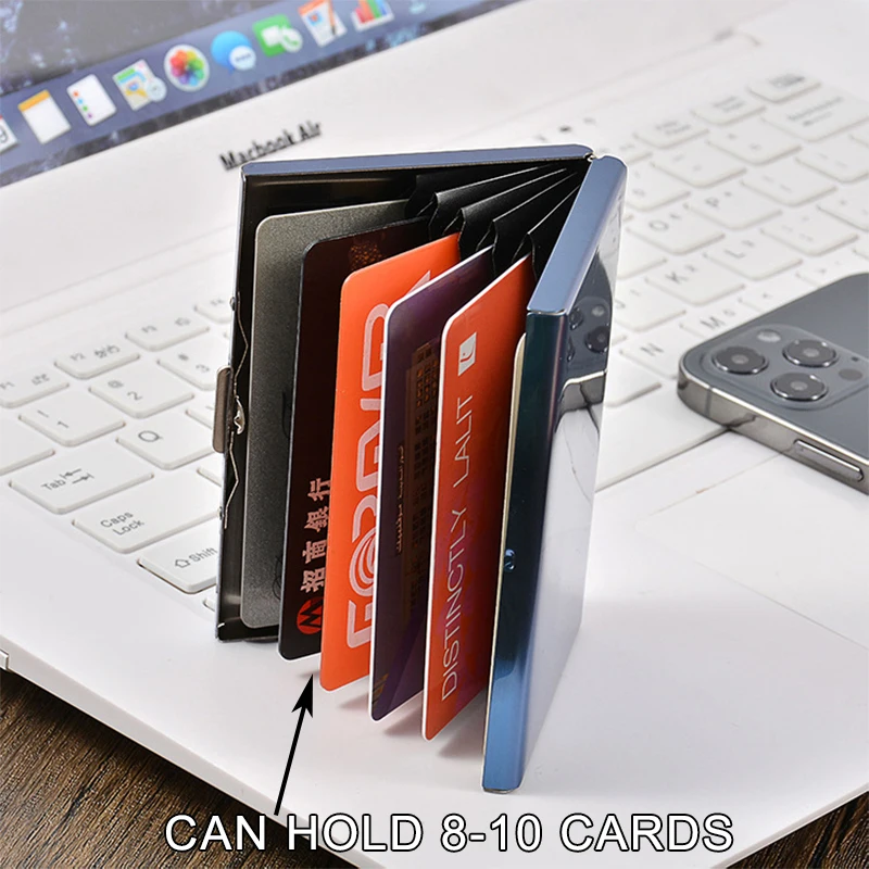 RFID 명함 홀더 카드 지갑 알루미늄 메탈 신용카드  - Card Case Minimalist 리뷰 및 가격