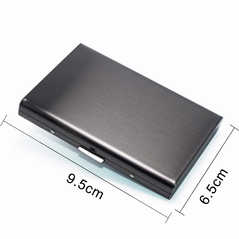 RFID 명함 홀더 카드 지갑 알루미늄 메탈 신용카드  - Card Case Minimalist 리뷰 및 가격