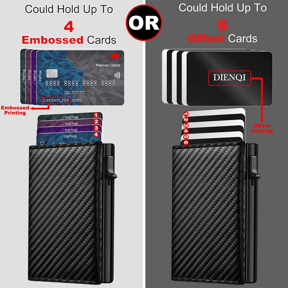 OUIO Rfid 신용 카드 소지자 지갑 남성용 은행  - Card Case Minimalist 리뷰 및 가격
