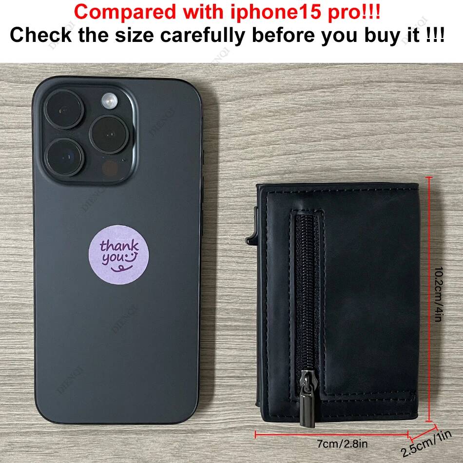 OUIO Rfid 신용 카드 소지자 지갑 남성용 은행  - Card Case Minimalist 리뷰 및 가격