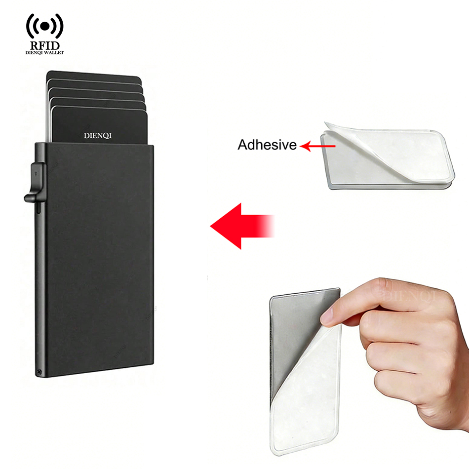 Rfid 남성용 얇은 슬림 미니 미니멀리스트 지갑, 럭 - Card Case Minimalist 리뷰 및 가격