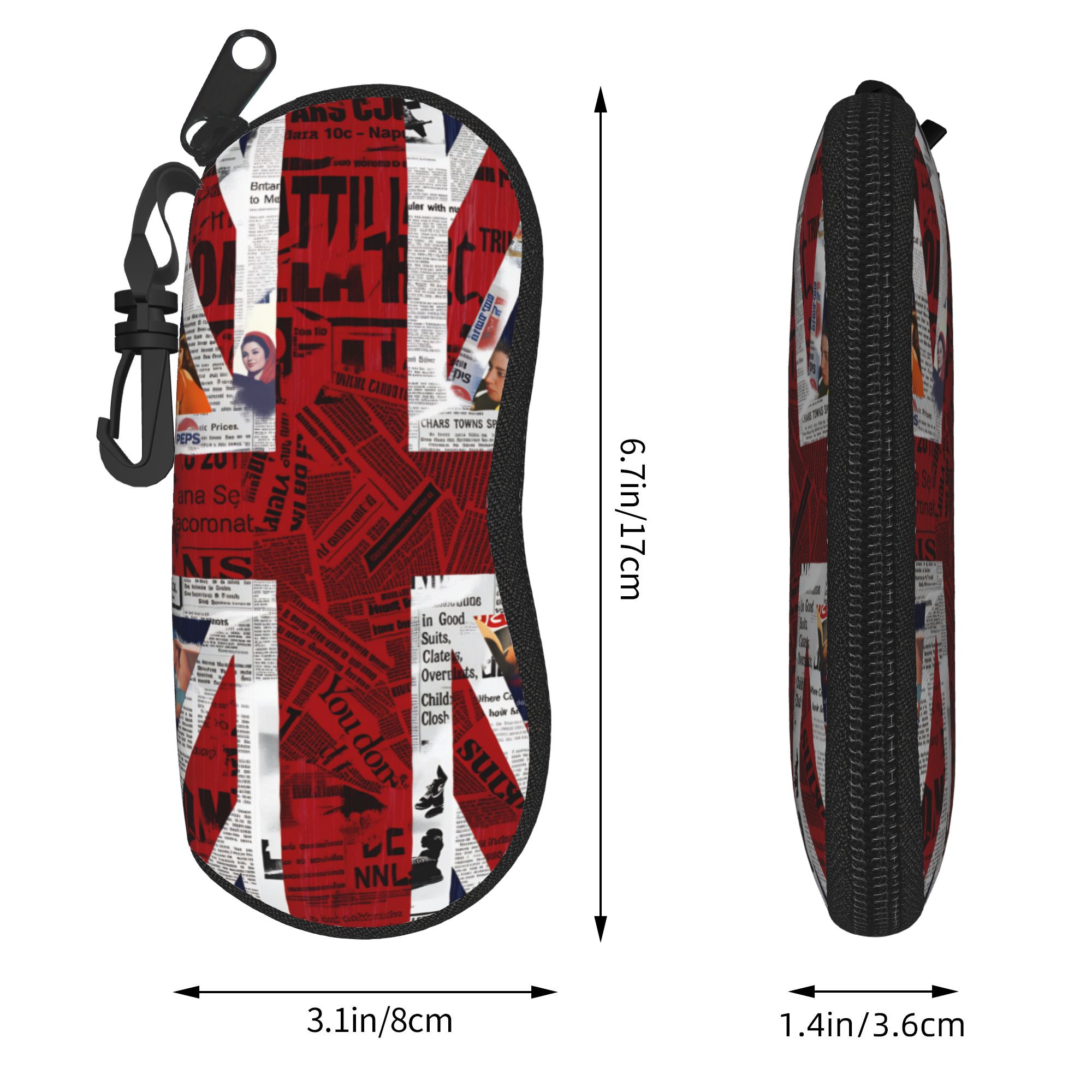 British flag UK Glasses Case   - Men'S Accessories Uk 리뷰 및 가격
