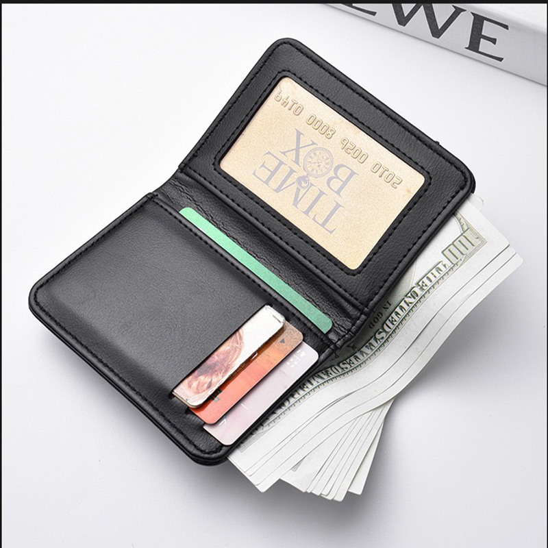가죽 초슬림 미니 PU 카본 파이버 신용카드 홀더 남성 - Men Accessories Organiser 리뷰 및 가격
