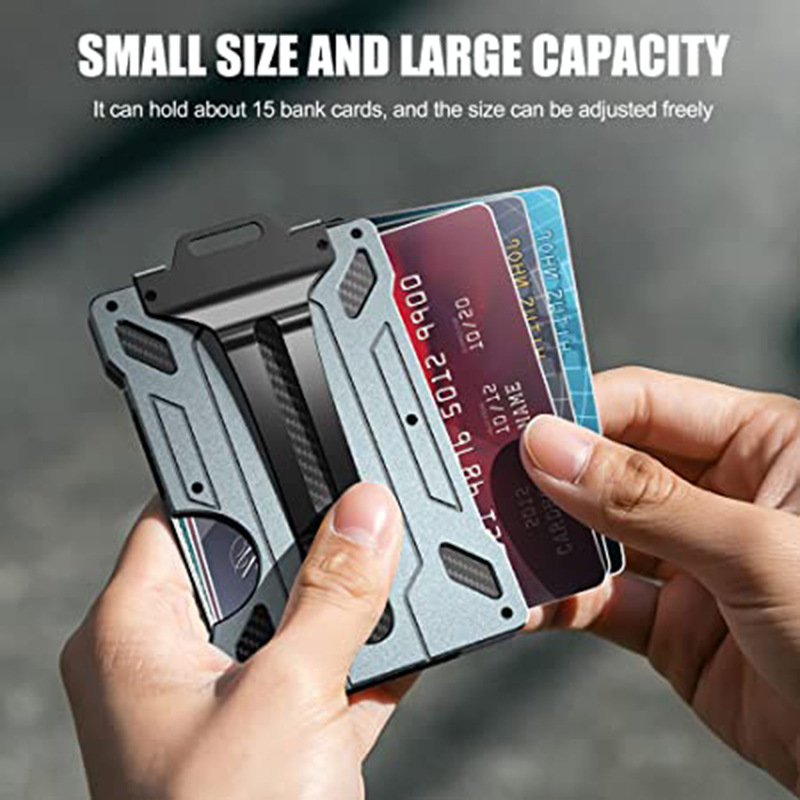 RFID 패션 카드 지갑 신용카드 홀더 다중 카드 슬롯 - Card Case Minimalist 리뷰 및 가격