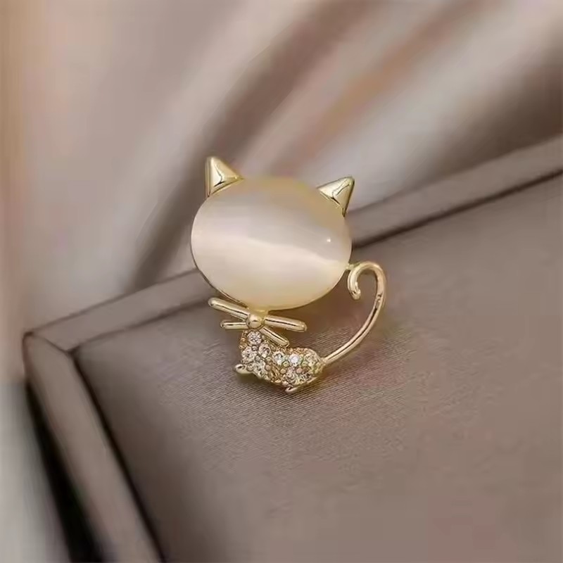 귀여운 고양이 브로치 남녀 공용 레트로 키튼 동물 브로 - Men'S Accessories Trends 2025 리뷰 및 가격