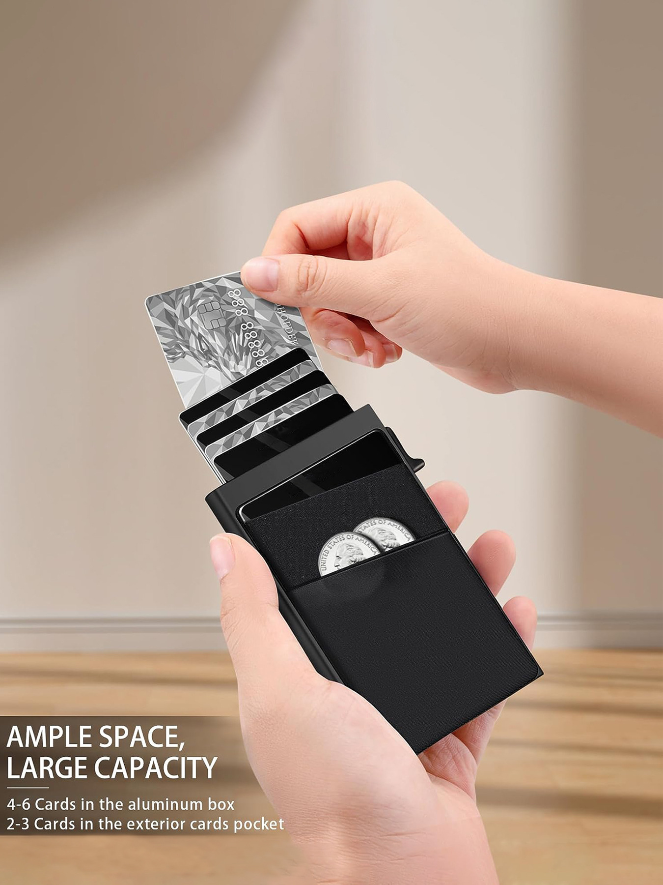 도난 방지 카드 보호기 카드 홀더 미니멀리스트 스마트  - Card Case Minimalist 리뷰 및 가격