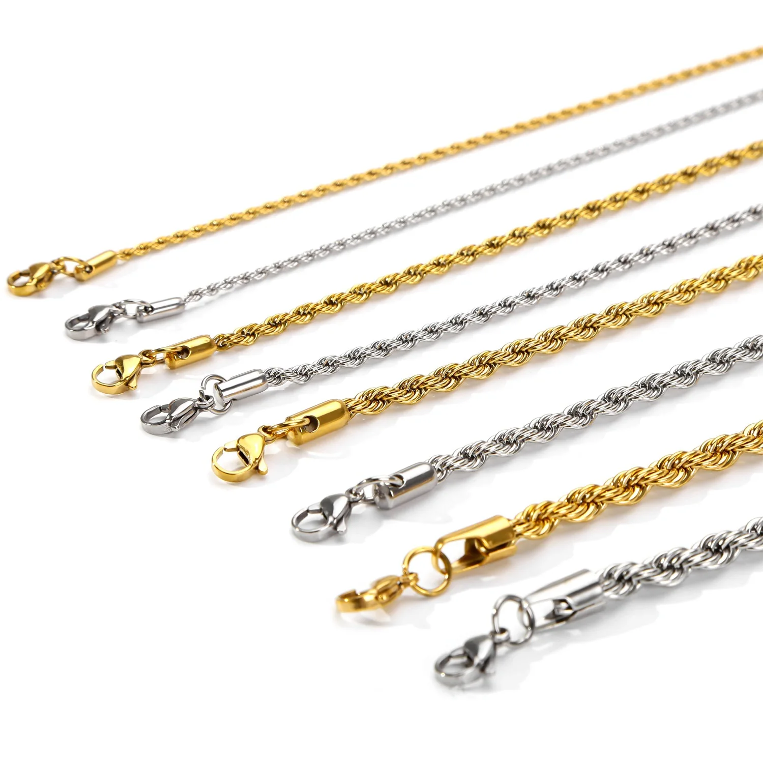 힙합 락 여성을위한 925 스털링 실버 트위스트 체인  - Men Accessories Chain And Bracelet 리뷰 및 가격