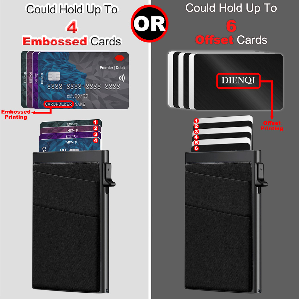 RFID 차단 신용 카드 소지자 지갑 남성 슬림 미니멀 - Card Case Minimalist 리뷰 및 가격