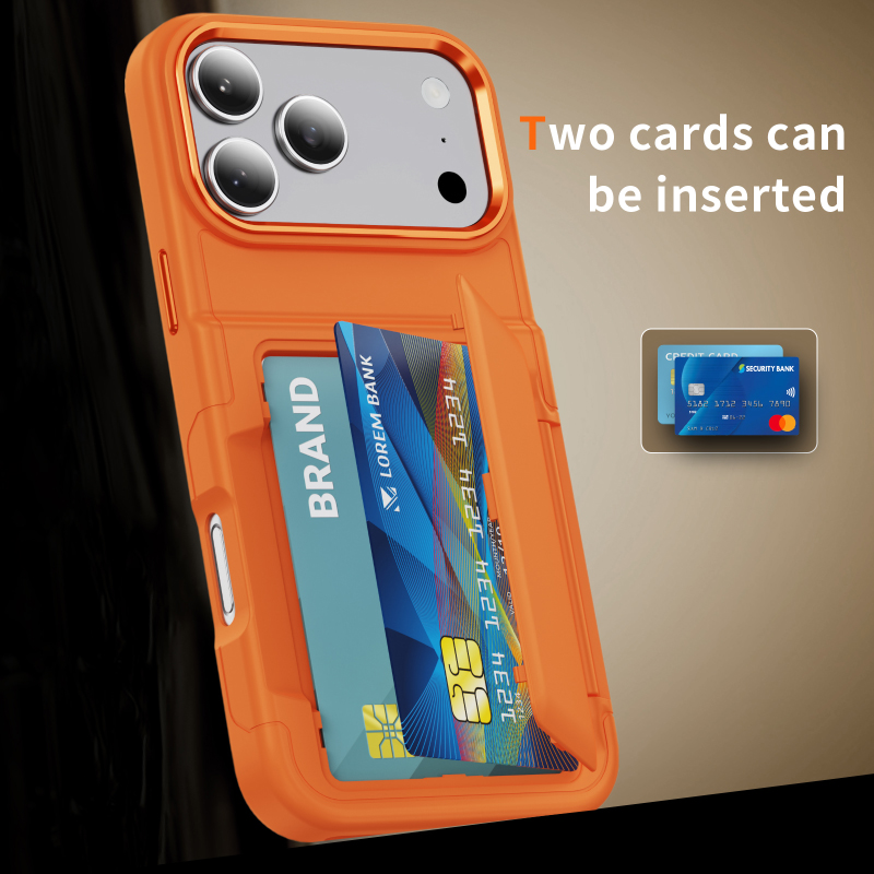새로운 솔리드 컬러 무광 PC 지갑 카드 홀더 충격 방 - Phone Wallet Combo 리뷰 및 가격