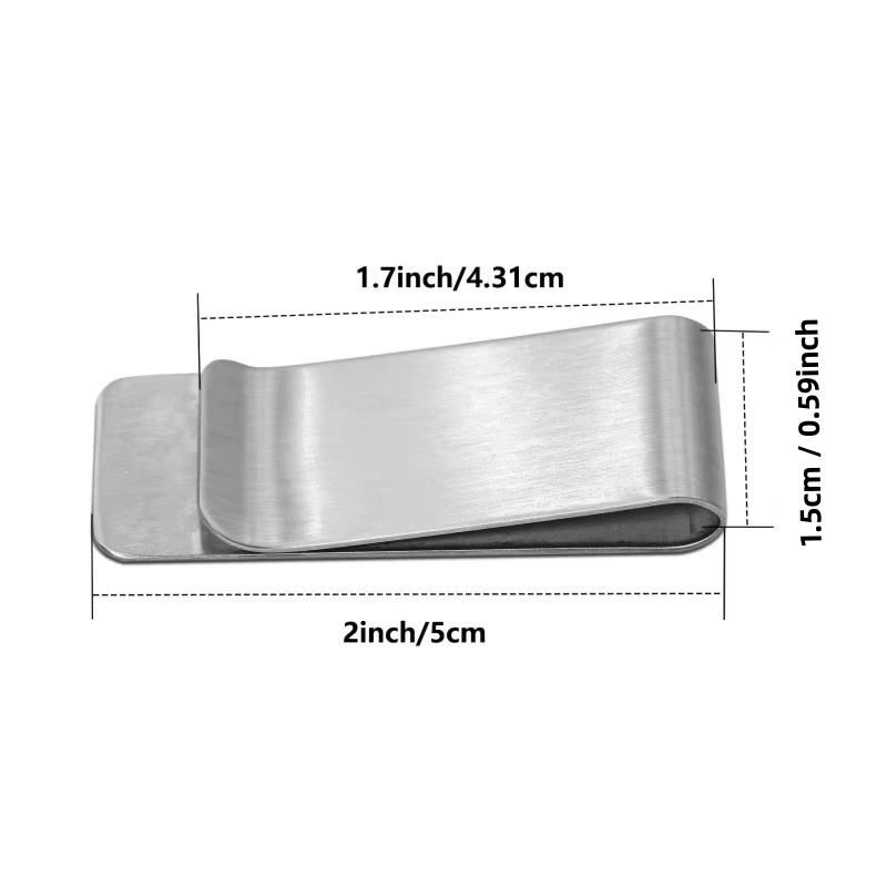 남성용 20개 스테인리스 스틸 실버 슬림 지갑, 신용카 - Card Case Minimalist 리뷰 및 가격