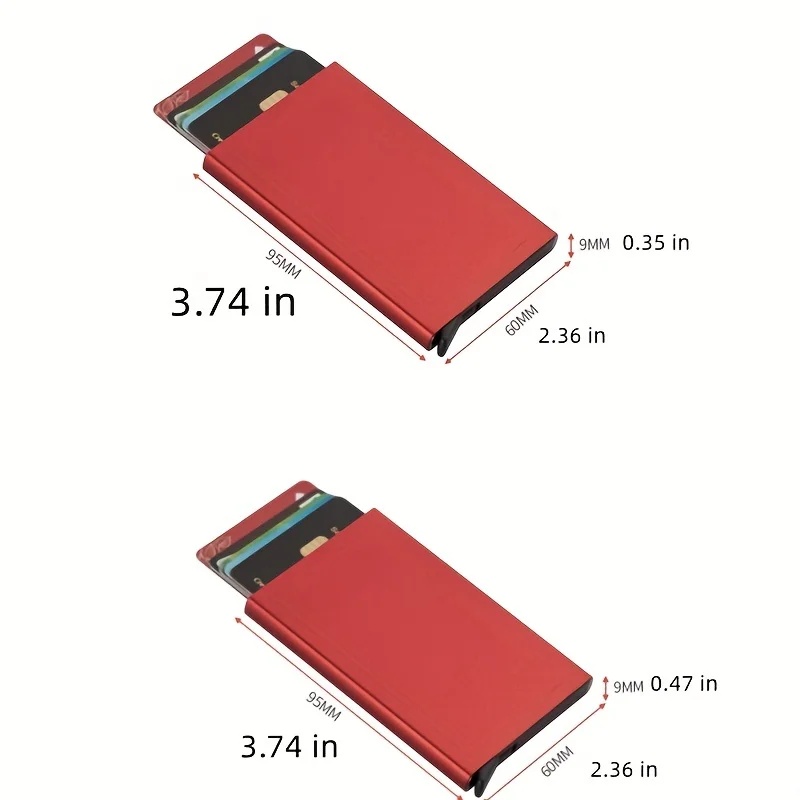 스마트 지갑 카드 소지자 금속 얇은 슬림 남성 여성 지 - Card Case Minimalist 리뷰 및 가격