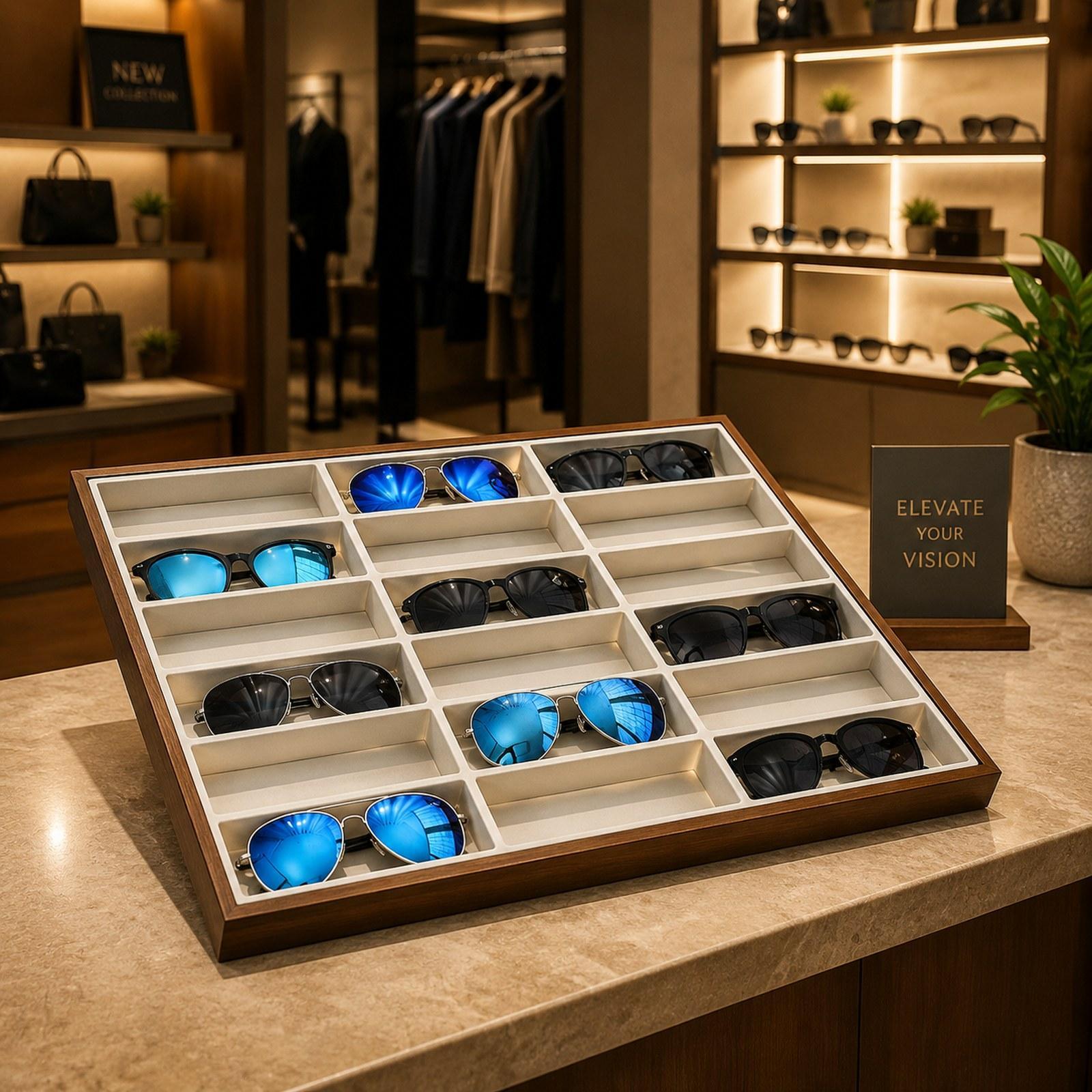 안경 디스플레이 트레이 안경 보관 상자 가벼운 다기능  - Men Accessories Store 리뷰 및 가격
