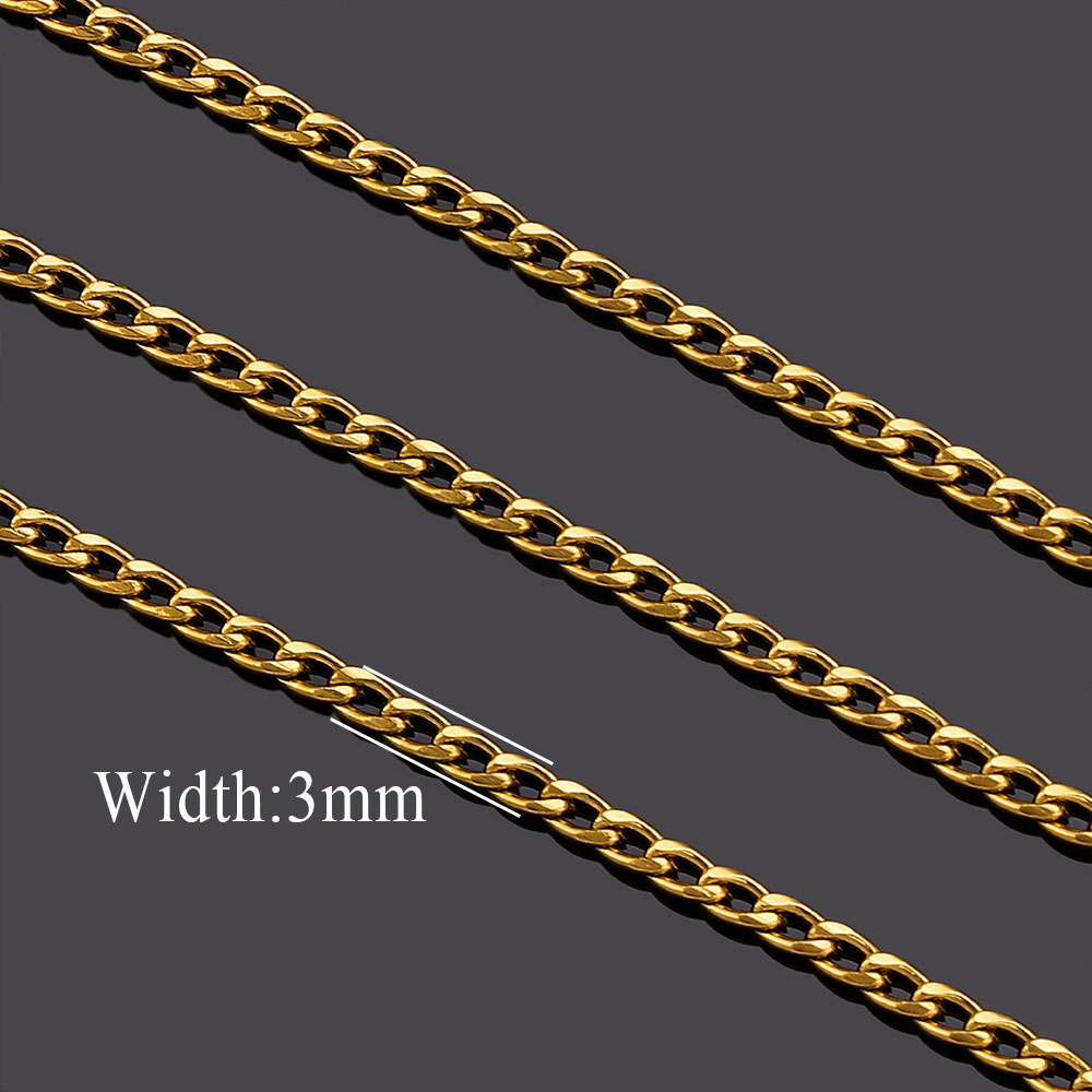 2미터 스테인리스 스틸 립스 NK 롱 크로스 체인, 쥬 - Men Accessories Chain And Bracelet 리뷰 및 가격