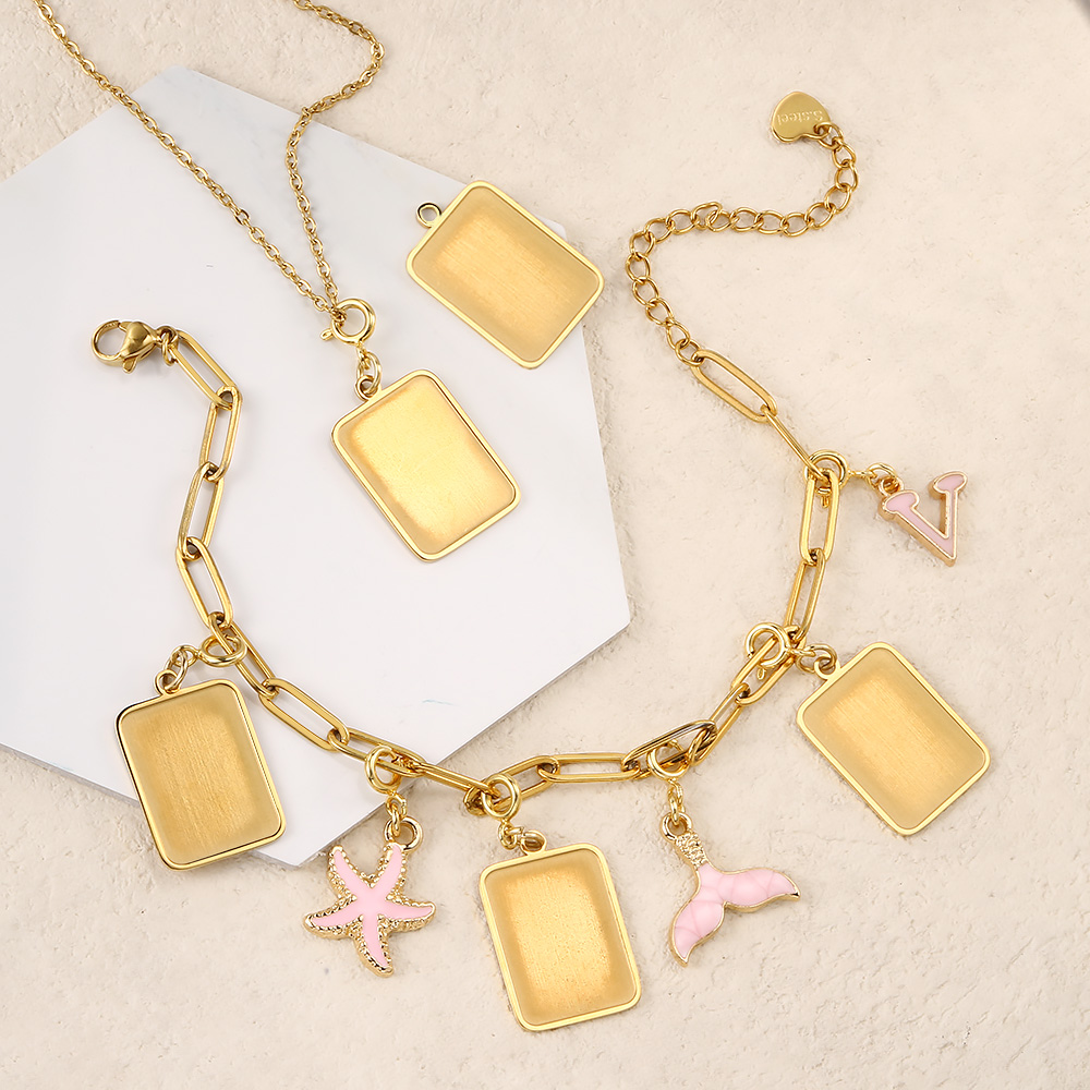 여성 남성용 맞춤형 사진 레터 플래그 펜던트 목걸이 스 - Men Accessories Chain And Bracelet 리뷰 및 가격
