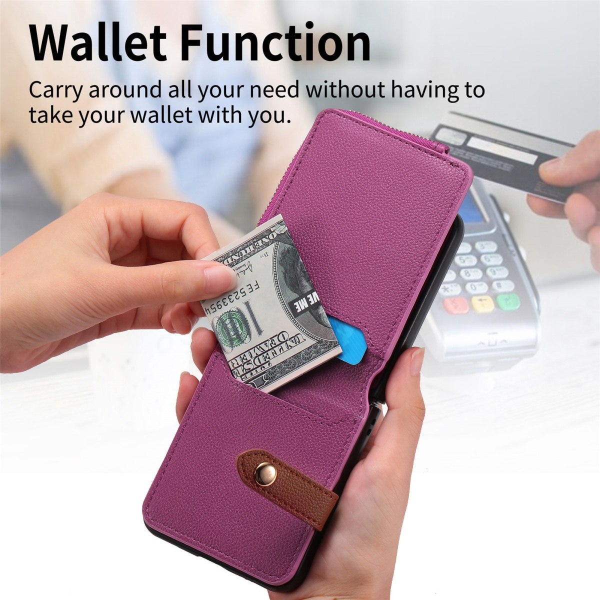 삼성 갤럭시 Z 플립 8 7 6 5 4 3 5G 플립8 - Phone Wallet Combo 리뷰 및 가격