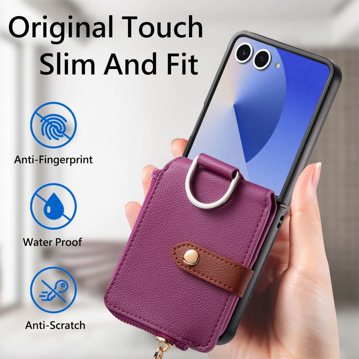 삼성 갤럭시 Z 플립 8 7 6 5 4 3 5G 플립8 - Phone Wallet Combo 리뷰 및 가격