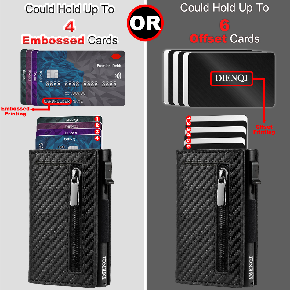 럭셔리 브랜드 RFID 신용 카드 홀더 지갑 남성용 명 - Card Case Minimalist 리뷰 및 가격
