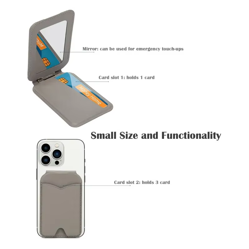 마그네틱 맥세이프 월렛 스탠드 2in1 PU 가죽 카드 - Phone Wallet Combo 리뷰 및 가격