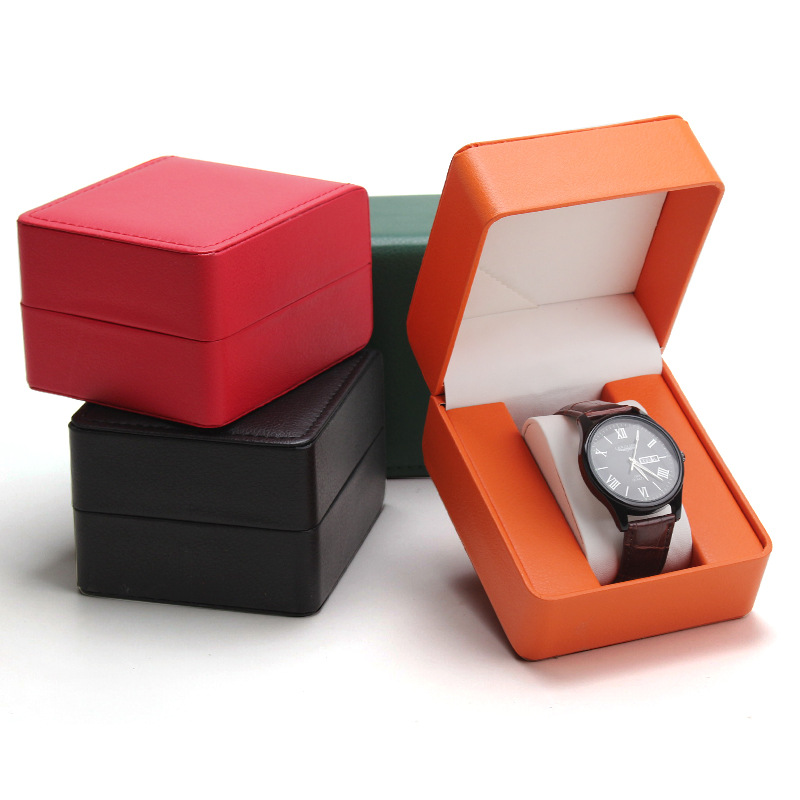 시계 보관함 PU 싱글 시계 디스플레이 케이스, 손목  - Men Accessories Organiser 리뷰 및 가격
