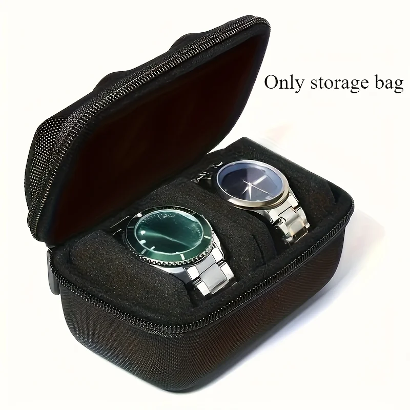하드쉘 2 슬롯 시계 여행용 케이스 - 남성용 및 여성 - Men Accessories Organiser 리뷰 및 가격