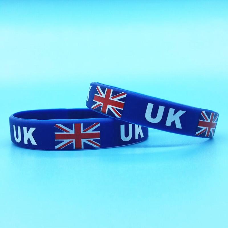 2pcs 영국 영국 플래그 팔찌 스포츠 게임 실리콘 팔 - Men'S Accessories Uk 리뷰 및 가격